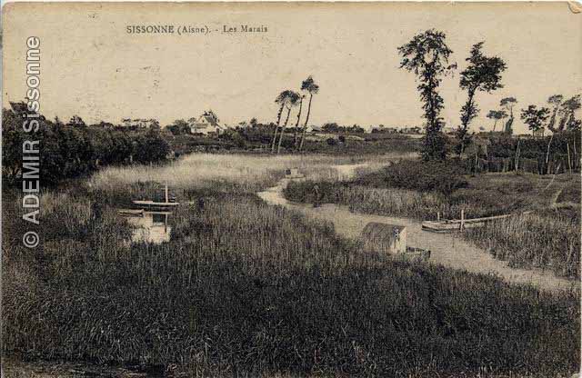Le marais vers 1924
