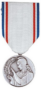 Médaille d'argent de la Reconnaissance française
