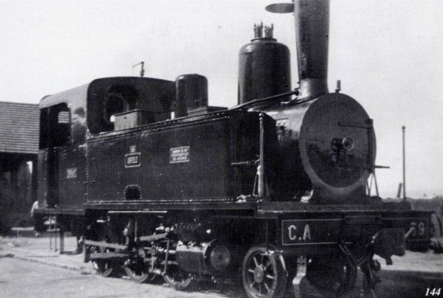 Locomotive 130 T - voie 1 M  1ère sériePhoto Hubert MOZAIVE