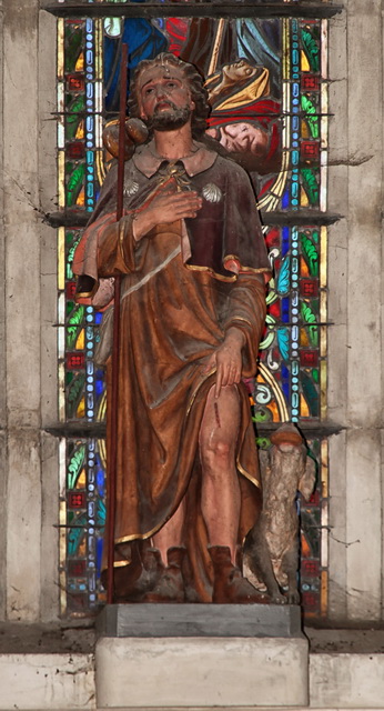 Saint Roch<br>patron des plerins et des chirurgiens