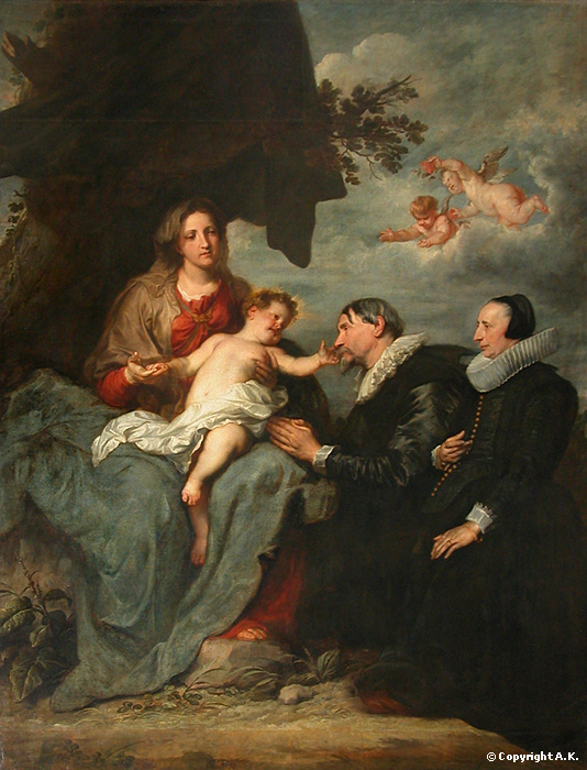 La Vierge aux donateurs (Van Dyck)
