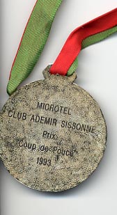 1993 : remise du prix Coup de pouce à Lyon
