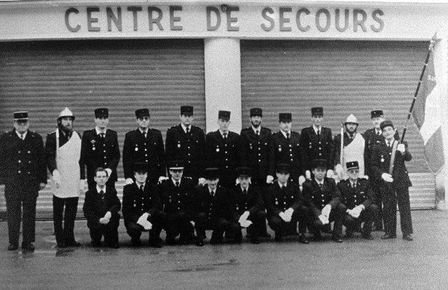 Le centre de secours rue Delattre de Tassigny (1984)