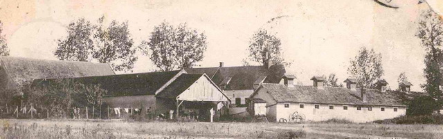 Ferme du Buisson, avant 1902. Vue selon 1