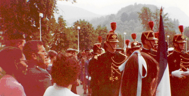 Plerinage militaire  Lourdes.