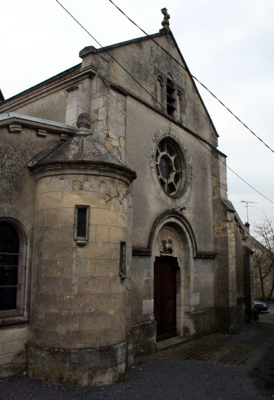 Ramecourt : faade de l glise