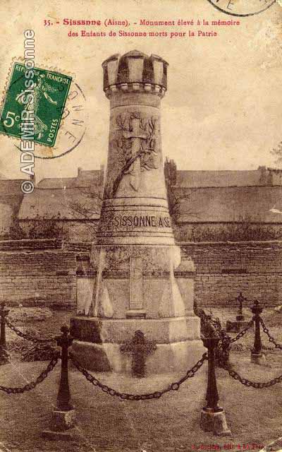 Le monument aux morts de 1870Dans le cimetire