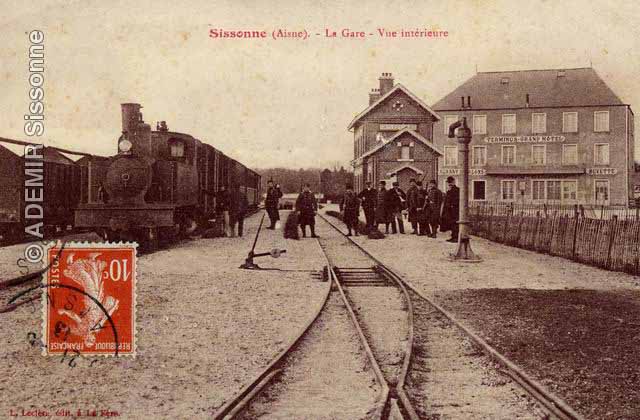 Le centre de secours remplace le train et la gare 