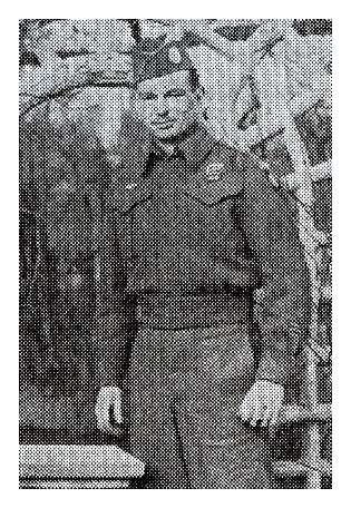 Edwin Alexander<br> paratrooper au 307th AEB... pas le premier venu puisqu'il s'agit du jeune frre de Mark Alexander (CO 1/505PIR puis 1/508...)