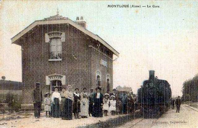 La gare de Montlou