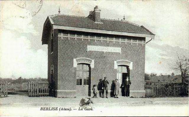 La gare de Renneville-Berlise<br> 