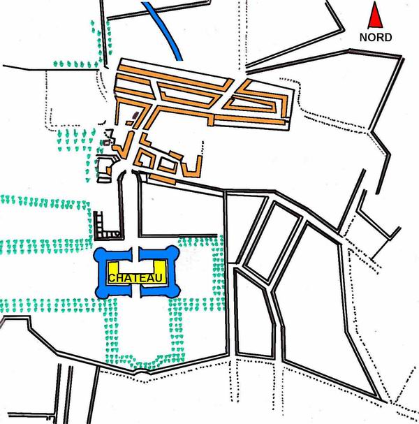 Emplacement du chteau