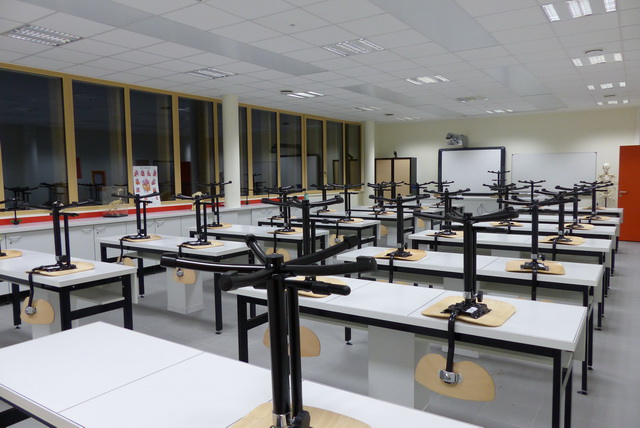 Salle de physique