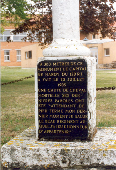 Plaque de la stle